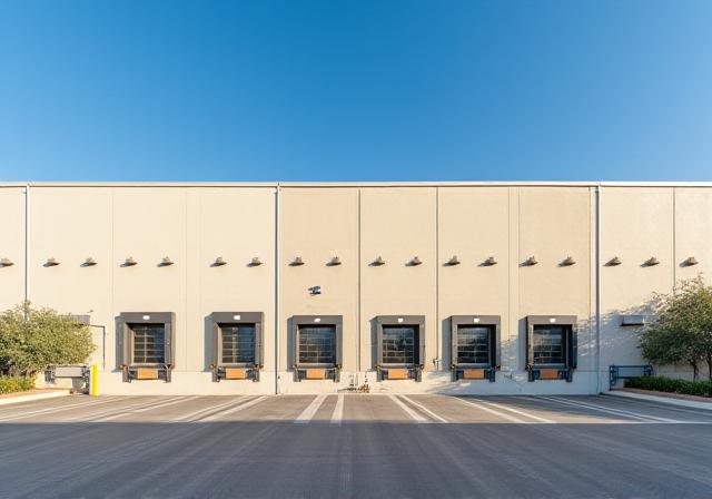 Exterior view of the Glendale storage facility